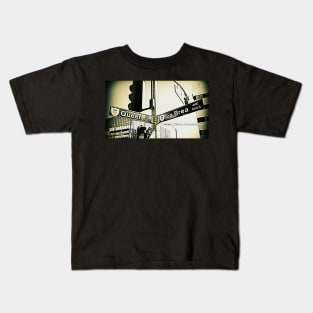 Queen Street & La Brea1, Inglewood, CA by Mistah Wilson Kids T-Shirt